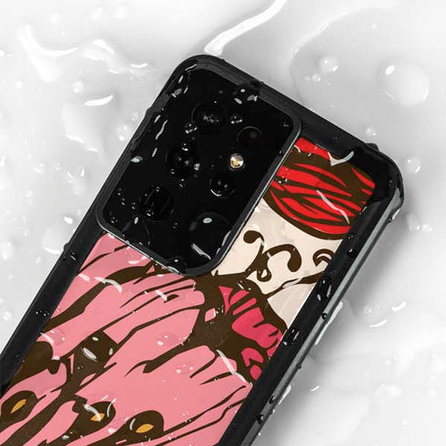 Rose Bud Floral Galaxy S24 Ultra Waterproof Case