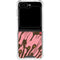 Rose Bud Floral Galaxy Z Flip6 Clear Case