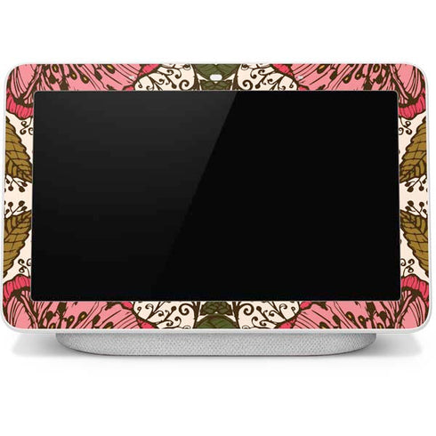 Rose Bud Floral Google Home Hub Skin