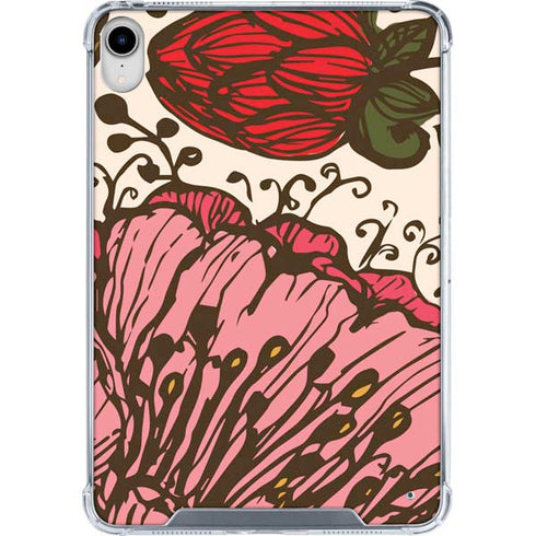 Rose Bud Floral iPad 11th Gen (2025) Clear Case