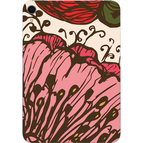 Rose Bud Floral Apple iPad Mini Skin