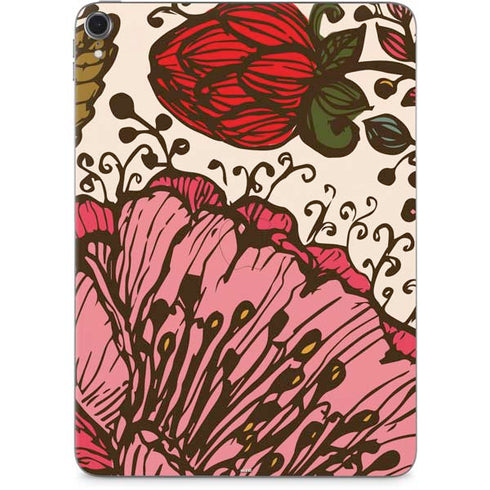Rose Bud Floral Apple iPad Pro Skin