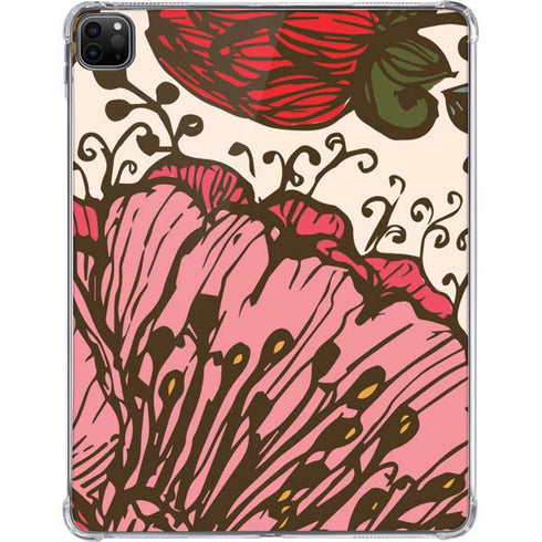 Rose Bud Floral iPad Pro 11in (2024) Clear Case