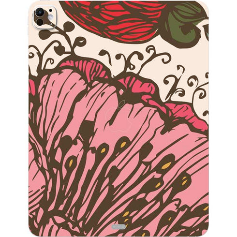 Rose Bud Floral iPad Pro 13in M4 (2024) Skin