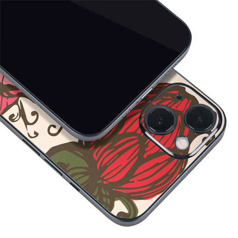 Rose Bud Floral iPhone Skins