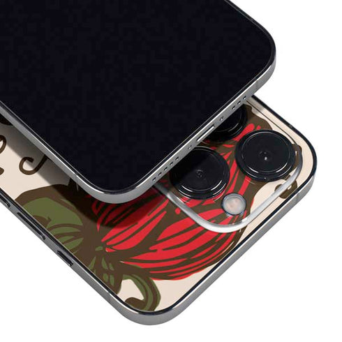 Rose Bud Floral iPhone 15 Pro Max Skin