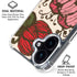 Rose Bud Floral iPhone 16 Clear Case
