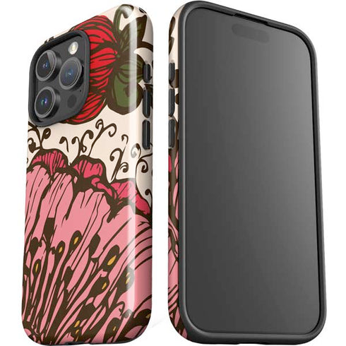 Rose Bud Floral iPhone 16 Pro Max Impact Case