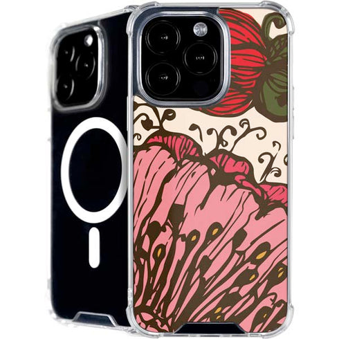 Rose Bud Floral iPhone 16 Pro Max MagSafe Case