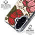 Rose Bud Floral iPhone 17 Clear Case