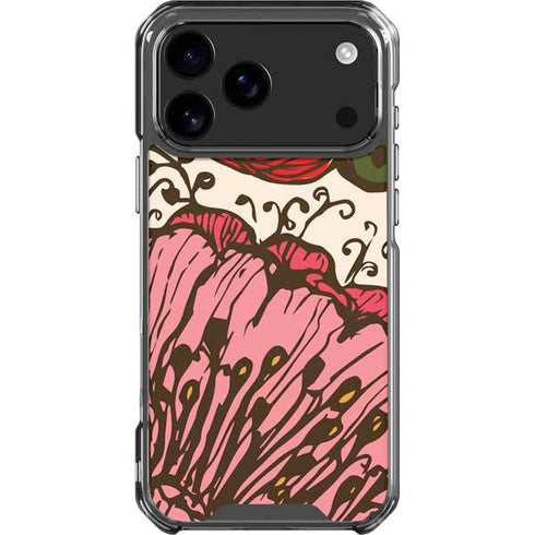 Rose Bud Floral iPhone 18 Pro Max Clear Case