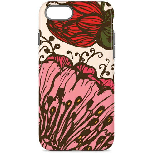 Rose Bud Floral iPhone Cases