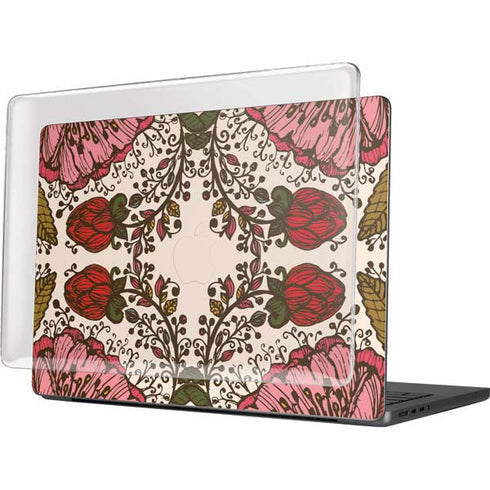 Rose Bud Floral MacBook Pro 14in (2021-24) Case plus Skin