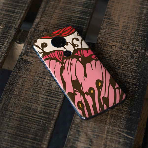 Rose Bud Floral Moto E5 Plus Skin