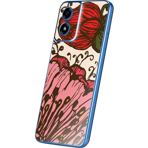 Rose Bud Floral Moto G Play 4G (2024) Skin