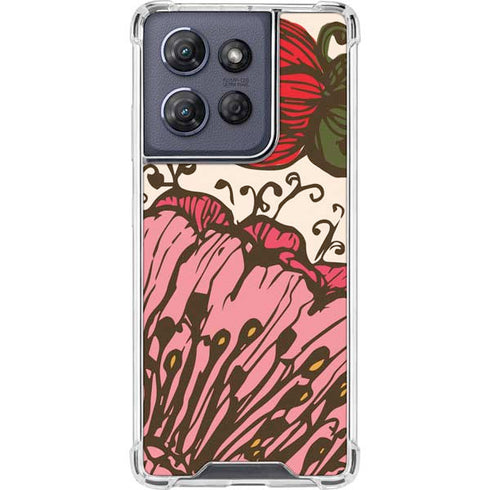 Rose Bud Floral Moto G Power 5G (2025) Clear Case