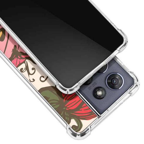 Rose Bud Floral Moto G Power 5G (2025) Clear Case
