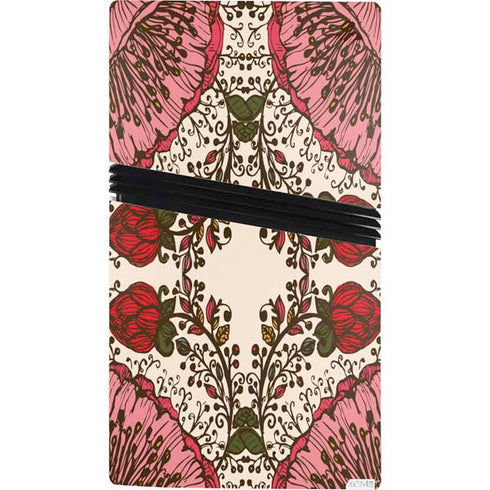 Rose Bud Floral PS5 Pro Bundle Skin