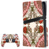Rose Bud Floral PS5 Pro Disk Bundle Skin