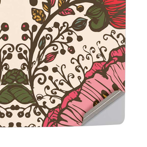 Rose Bud Floral PS5 Pro Disk Console Skin
