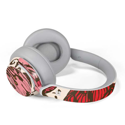 Rose Bud Floral Surface Headphones Skin