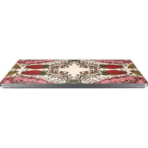 Rose Bud Floral Laptop Skins