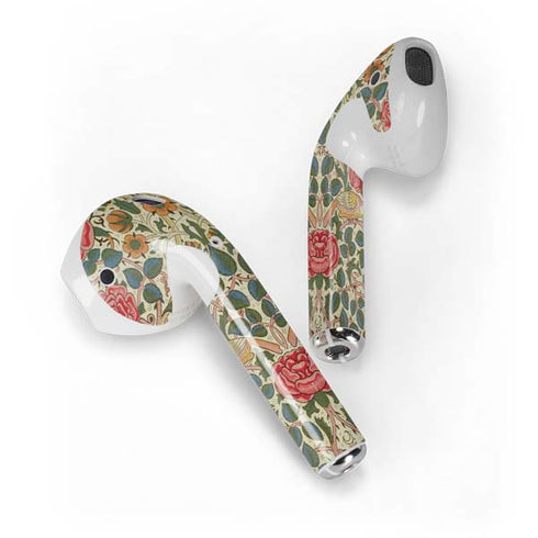 Rose by William Morris Apple AirPods Skin