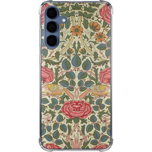 Rose by William Morris Galaxy A55 5G Clear Case