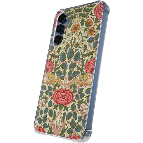 Rose by William Morris Galaxy A55 5G Clear Case