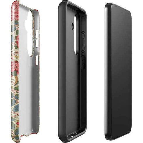 Rose by William Morris Galaxy S25 Impact Case