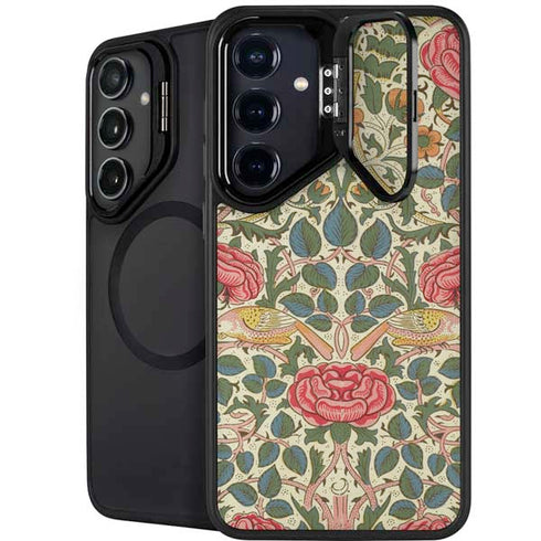 Rose by William Morris Galaxy S25 Kickstand Case