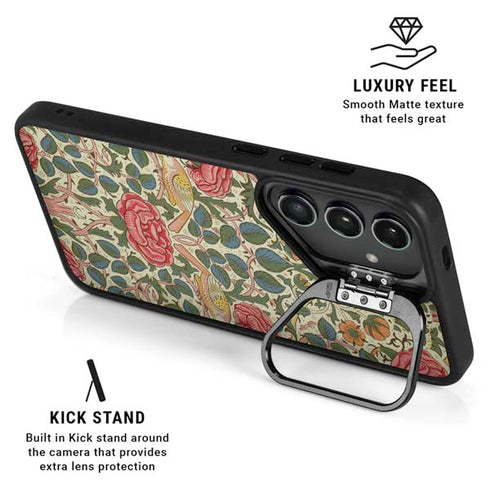 Rose by William Morris Galaxy S25 Plus Kickstand Case