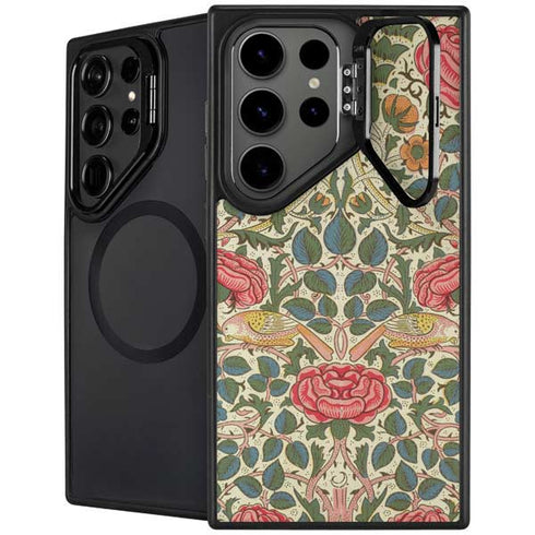 Rose by William Morris Galaxy S25 Ultra Kickstand Case