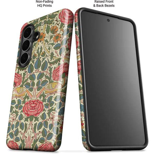Rose by William Morris Galaxy S26 Plus Impact Case