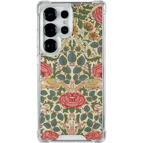 Rose by William Morris Galaxy S26 Ultra Clear Case