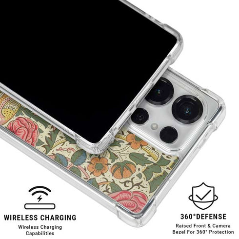 Rose by William Morris Galaxy S26 Ultra Clear Case