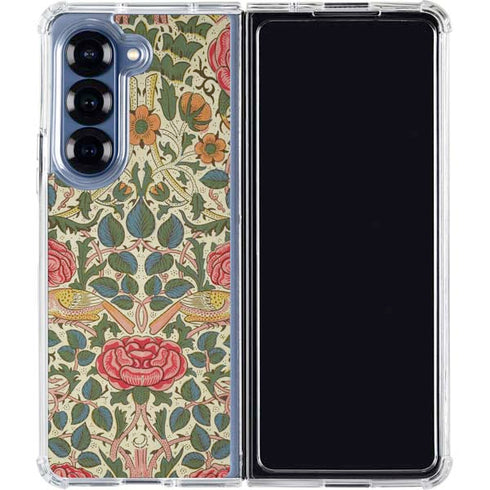Rose by William Morris Galaxy Z Fold6 Clear Case