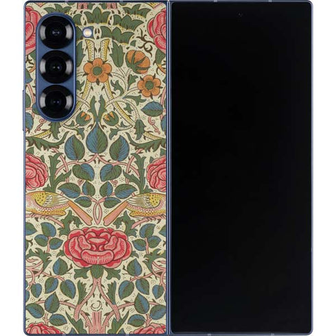 Rose by William Morris Galaxy Z Fold6 Skin