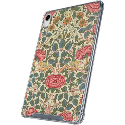 Rose by William Morris iPad 11th Gen (2025) Clear Case