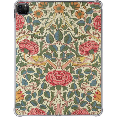 Rose by William Morris iPad Pro 11in (2024) Clear Case