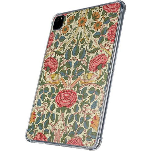 Rose by William Morris iPad Pro 11in (2024) Clear Case
