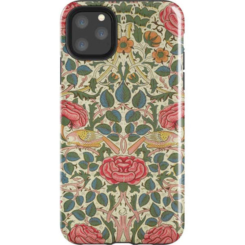 Rose by William Morris iPhone Cases