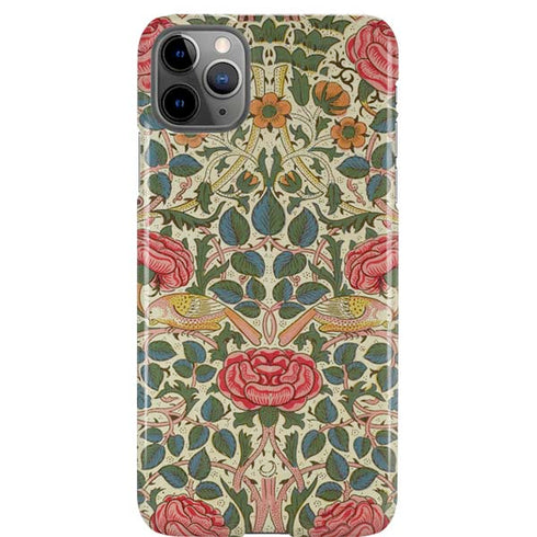 Rose by William Morris iPhone Cases