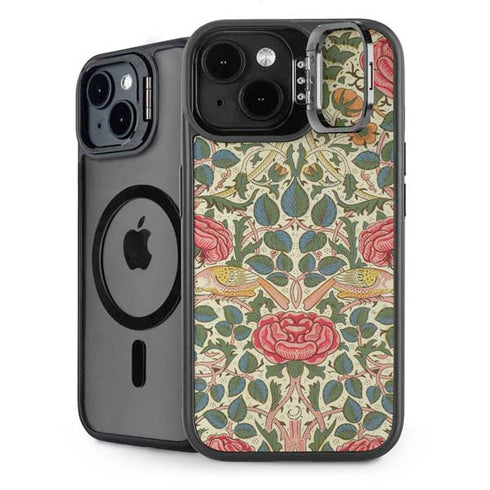 Rose by William Morris iPhone 14 Plus Kickstand Case