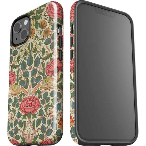 Rose by William Morris iPhone 15 Impact Case