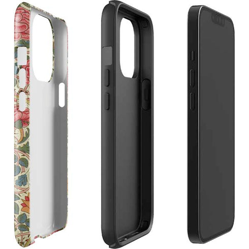 Rose by William Morris iPhone 15 Pro Impact Case