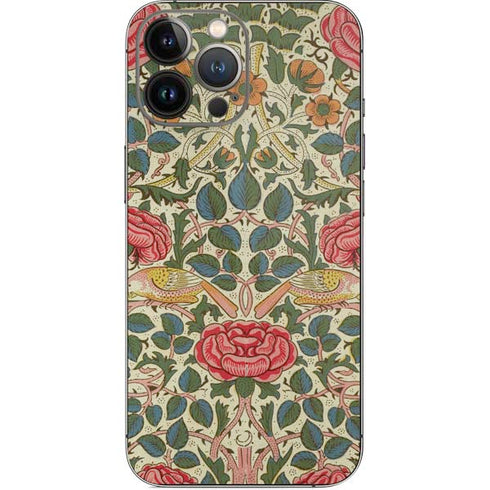 Rose by William Morris iPhone 15 Pro Max Skin
