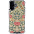 Rose by William Morris iPhone 16 Plus Clear Case