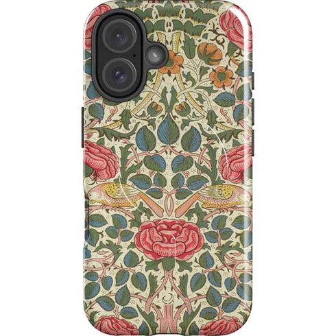 Rose by William Morris iPhone 16 Plus Magsafe Impact Case