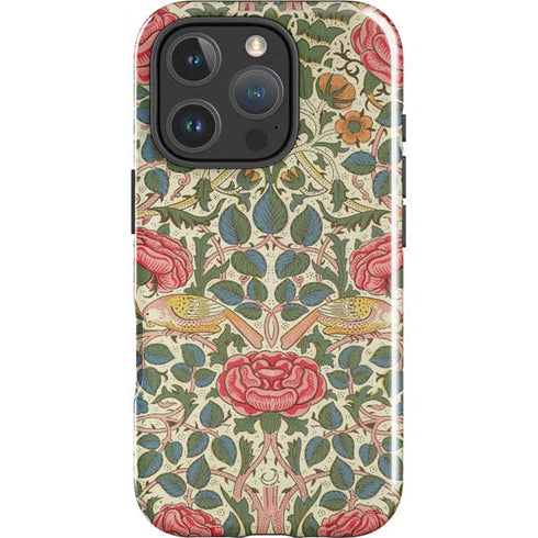 Rose by William Morris iPhone 16 Pro Impact Case